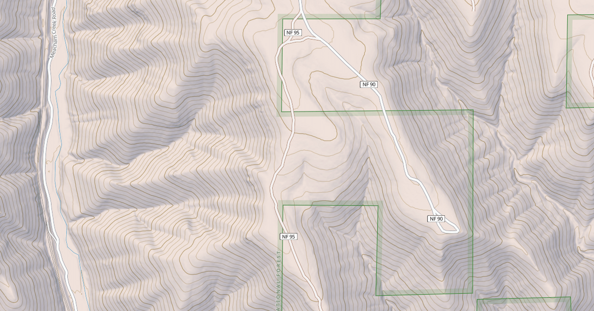 Map preview of USFS Motor Vehicle Use Map Roads {58B37673-E7E8-403F-A25F-34390D4D7DB9}