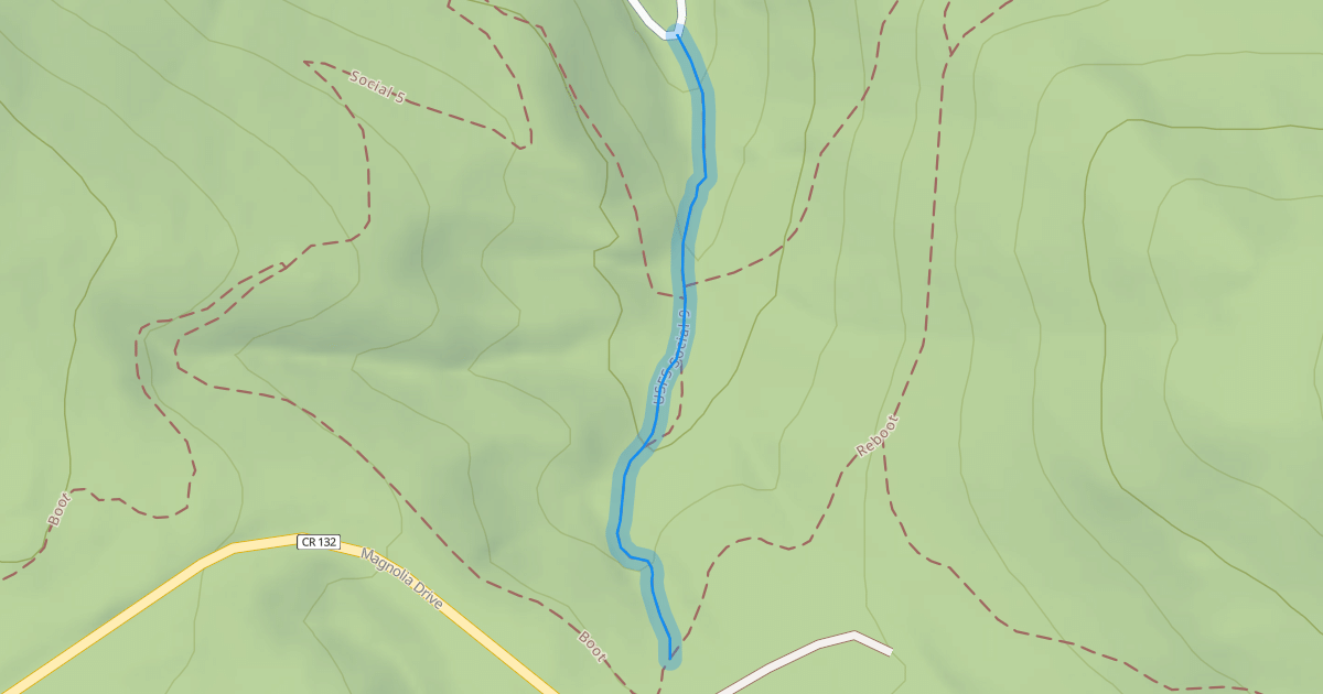 Map preview of USFS Social 9