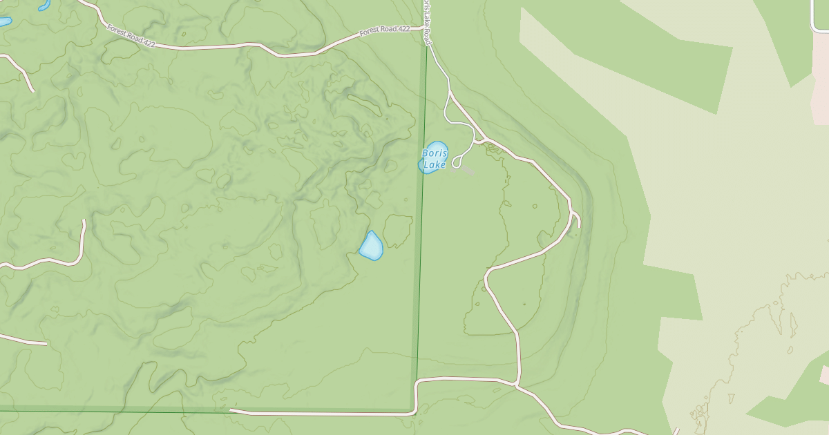 Map preview of FR 422B