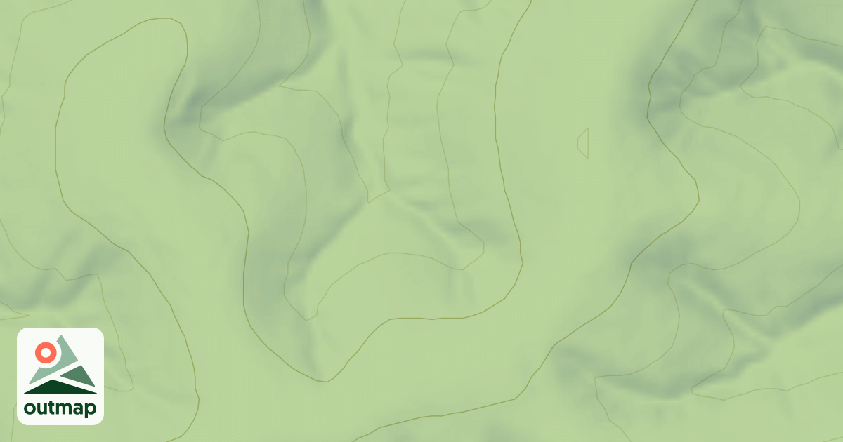 Map of BOWEN BRANCH SPUR A