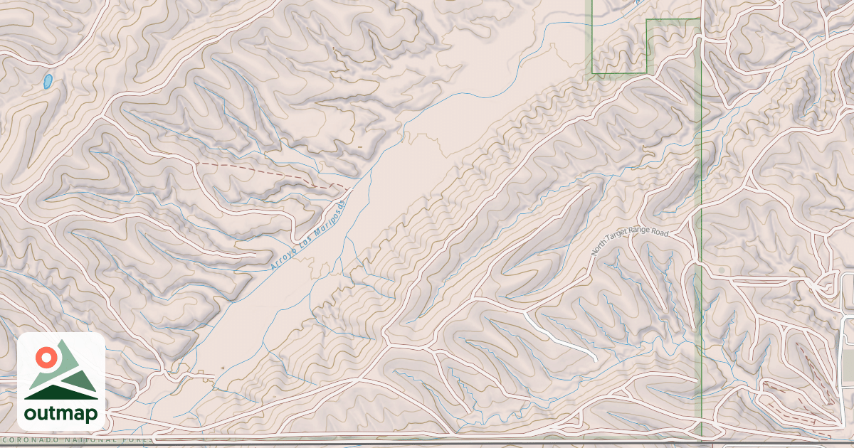 Map of MARIPOSA LOOP