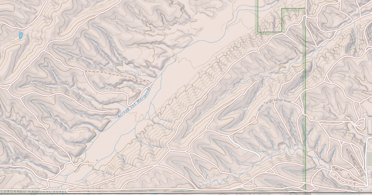 Map preview of MARIPOSA LOOP