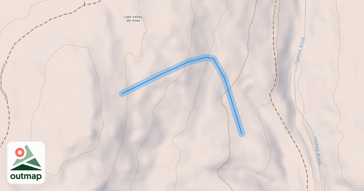 Map of Otter Slide