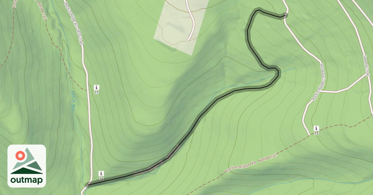 Map of Rock-n-Ridge #3 - MTB Trail