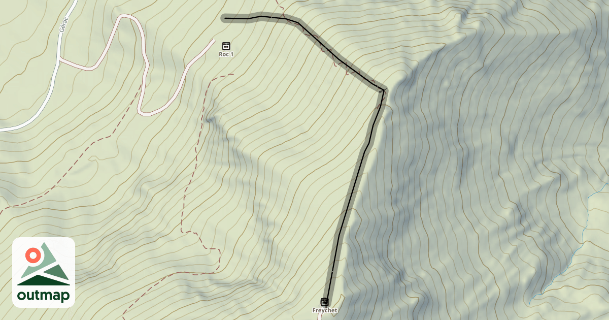 Map of Isard
