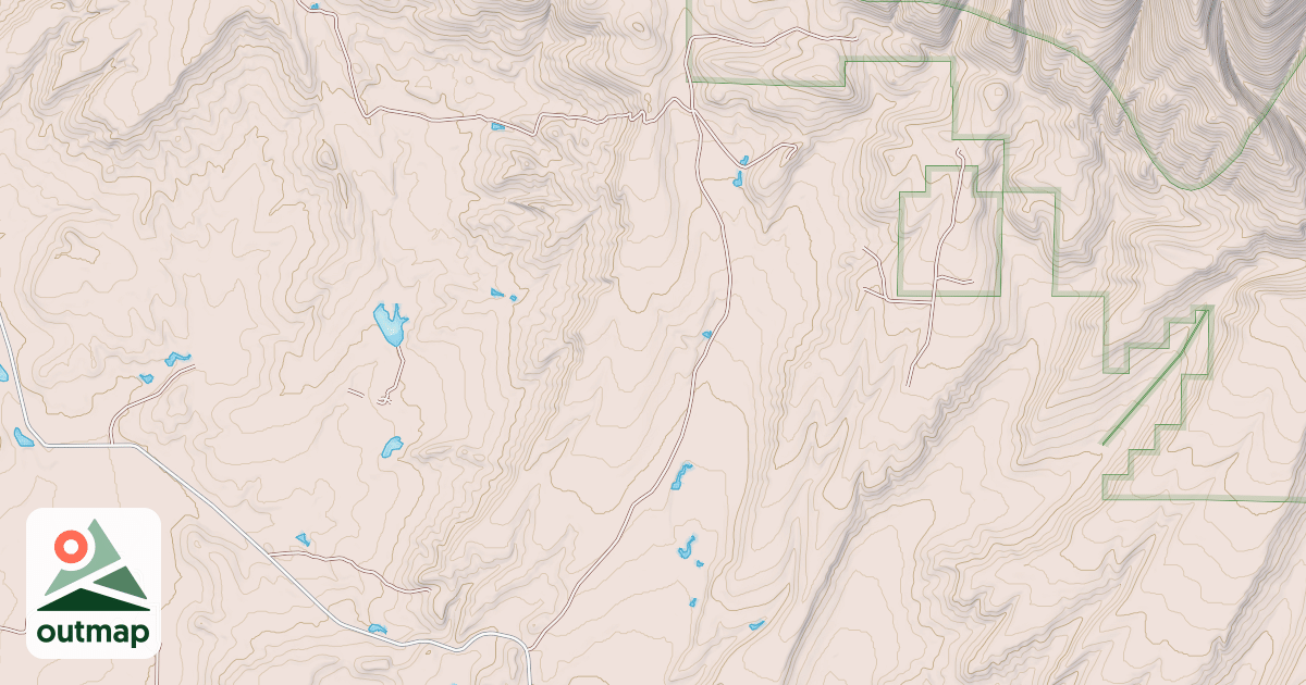 Map of NIEL CREEK