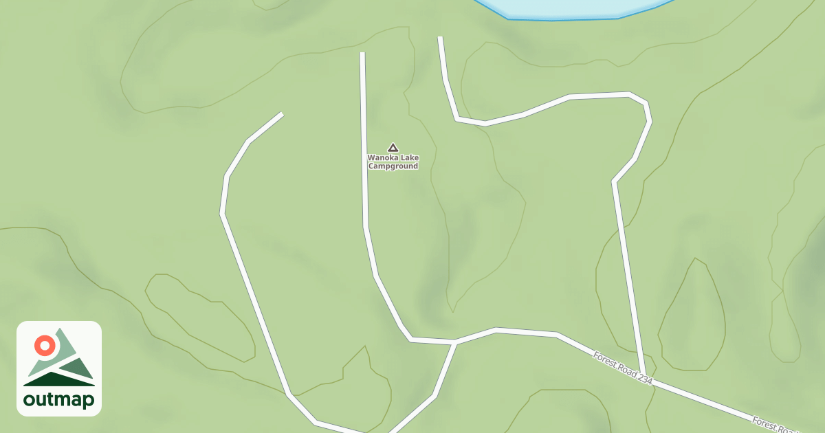 Map of FR 243A
