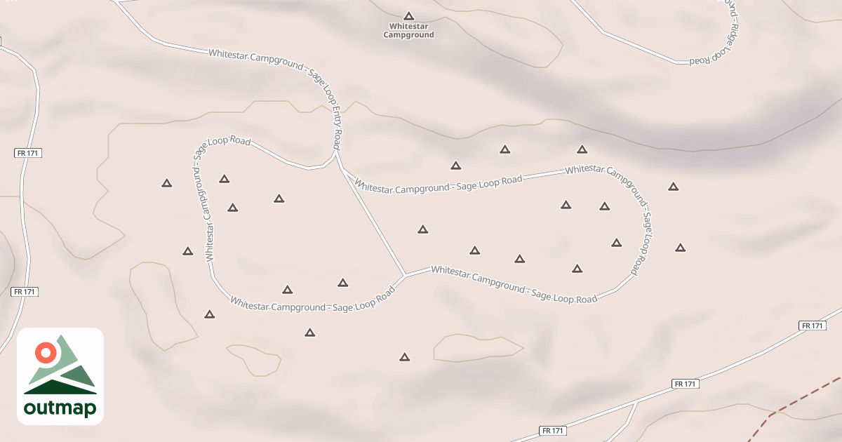 Map of WHITESTAR CG-SAGE LOOP