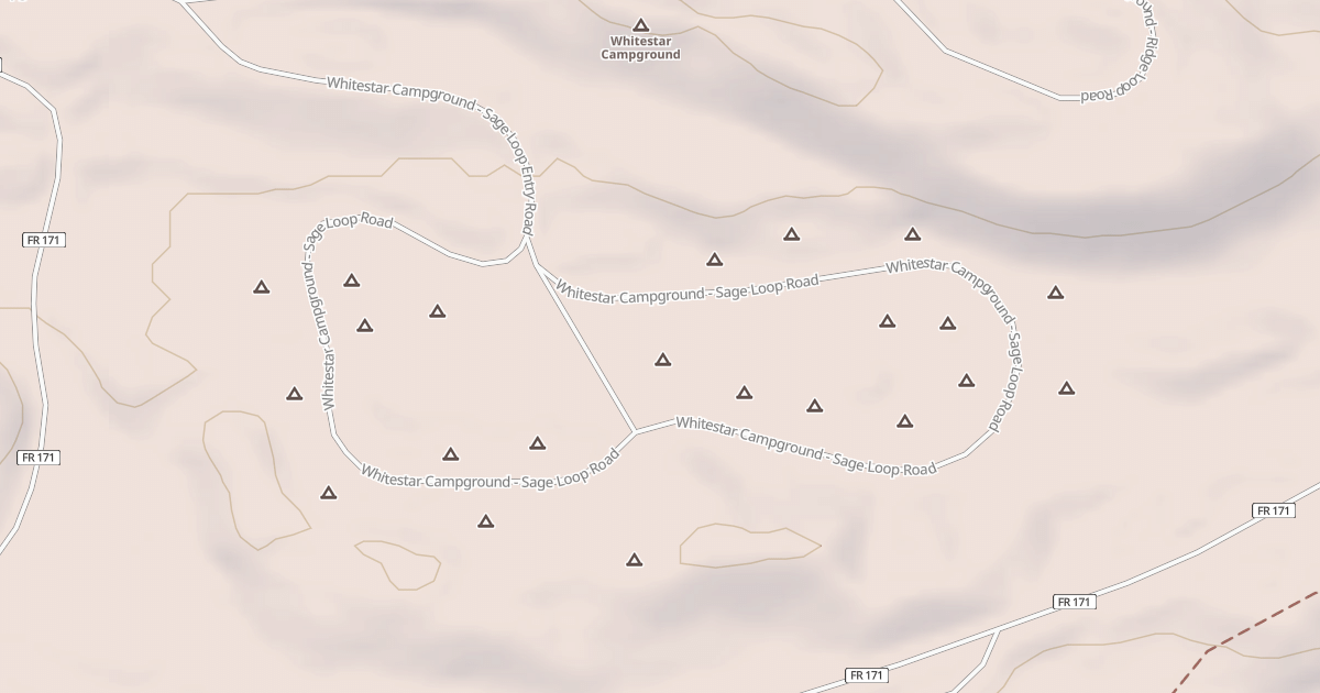 Map preview of WHITESTAR CG-SAGE LOOP