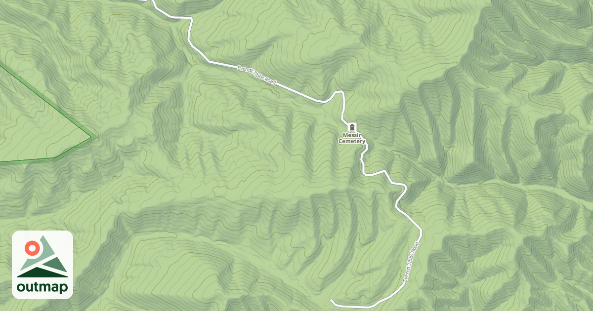 Map of MONDAY LICK