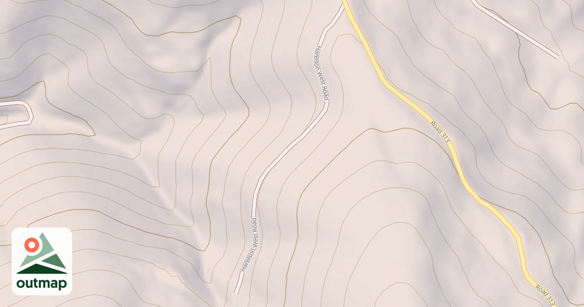 Map of HARELSON WEST
