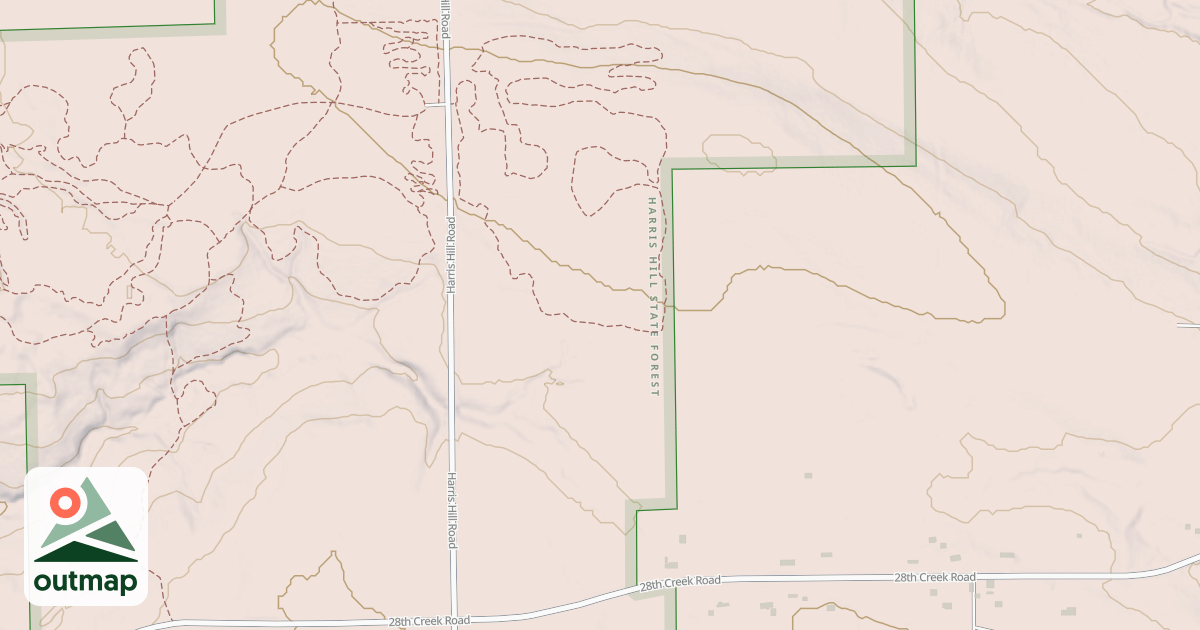 Map of Lake Effect Trail Breakers