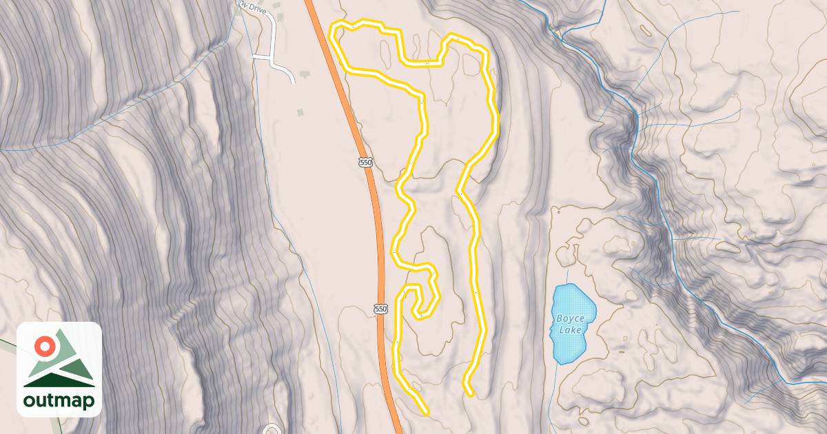 Map of North Loop