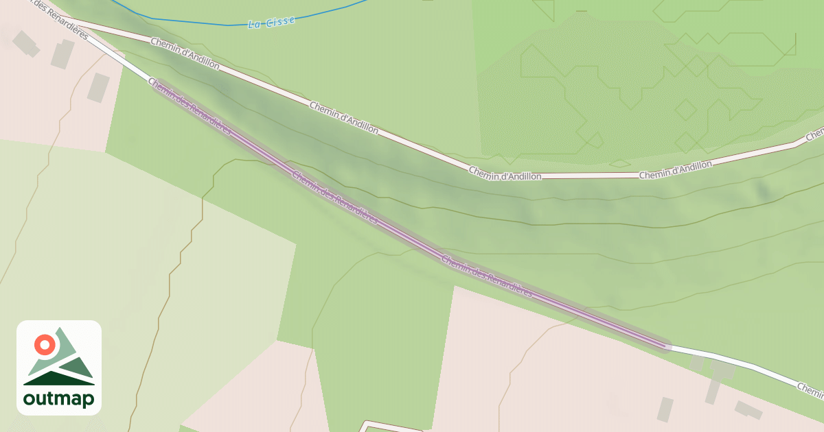 Map of Chemin des Renardières