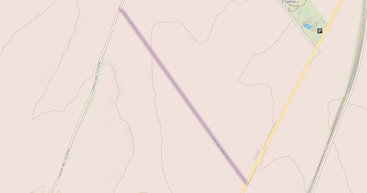 Map preview of Voie des Hugenots