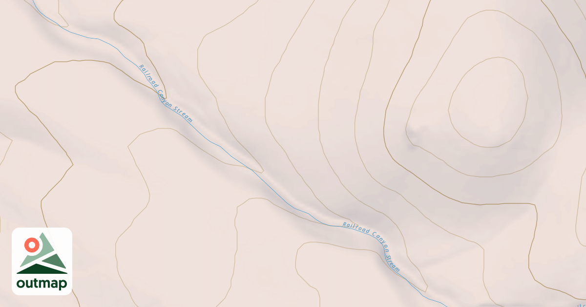 Map of Bloody Shins Trail