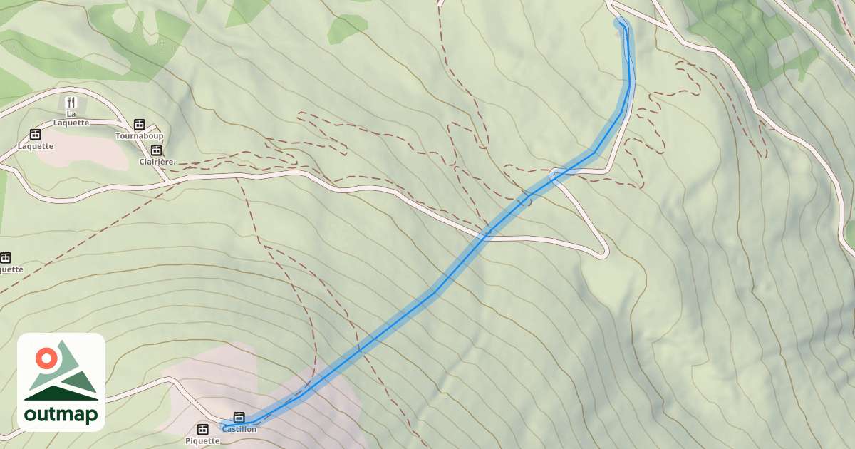 Map of Néouvielle