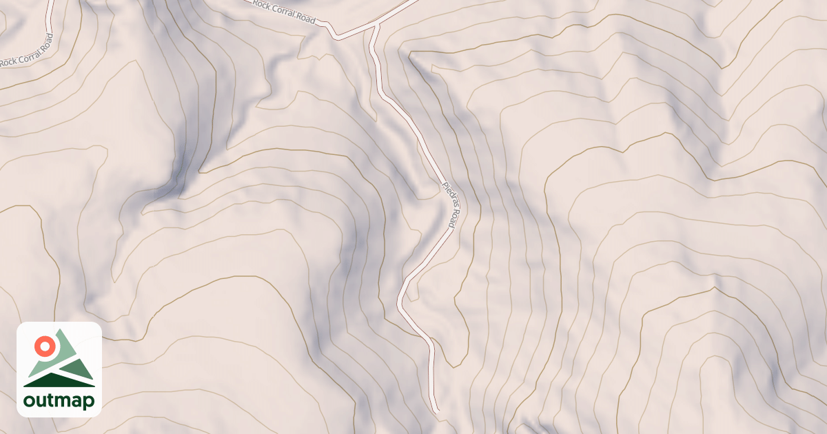 Map of PIEDRAS
