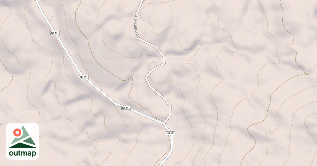 Map of SLIDE WATER