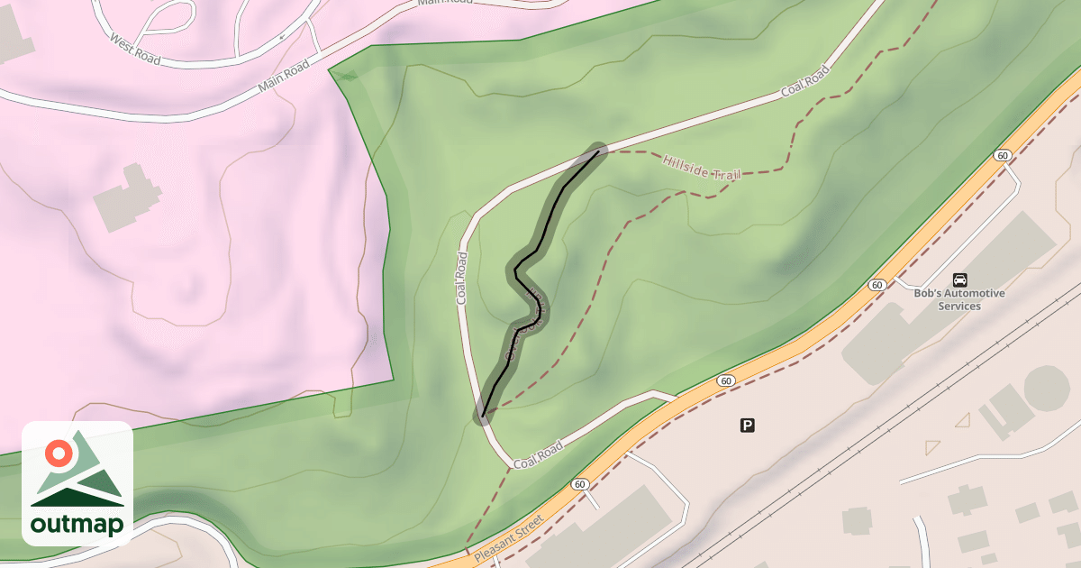 Map of Overlook Trail