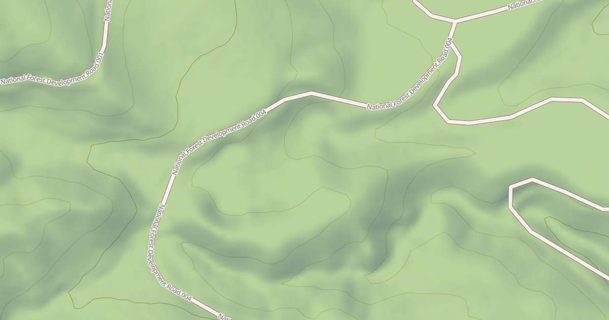 Map preview of USFS Motor Vehicle Use Map Roads {37EF2517-F328-4E60-8AB9-7B611CD3A253}