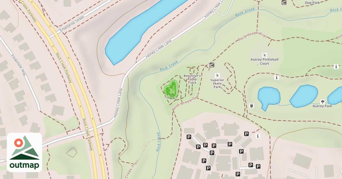 Map of Pump Track