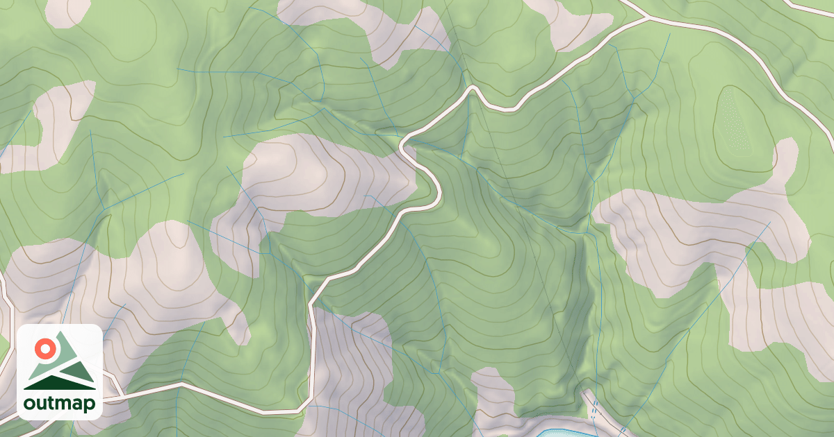 Map of BUCK HORN MINE
