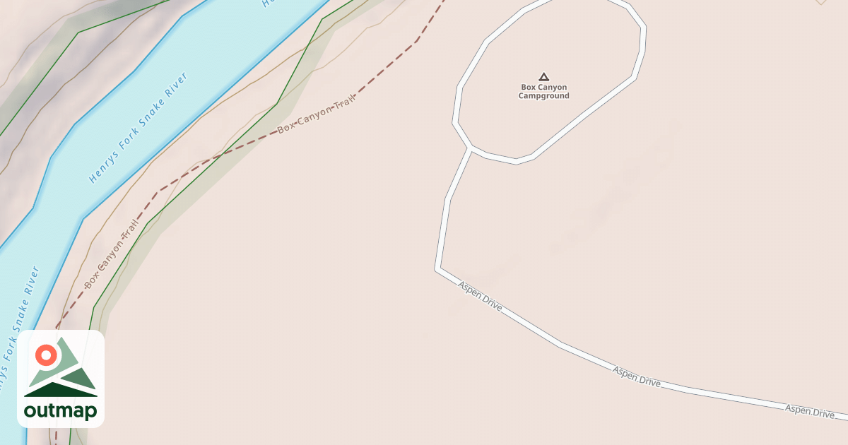 Map of BOX CANYON PARKING