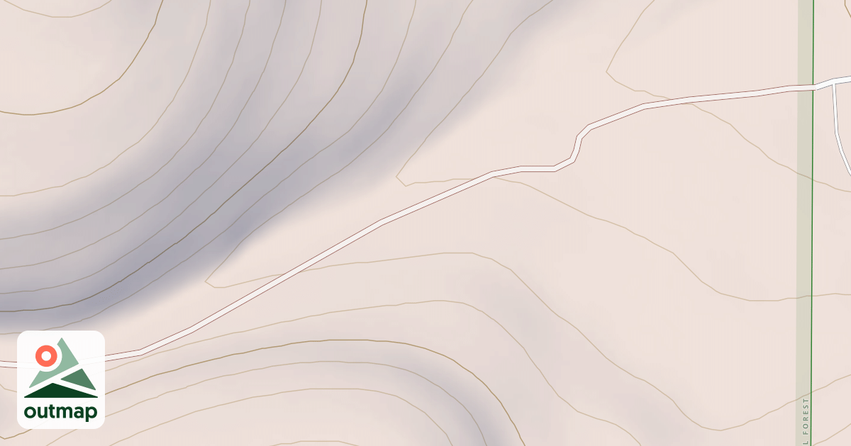Map of HENDERSON CREEK