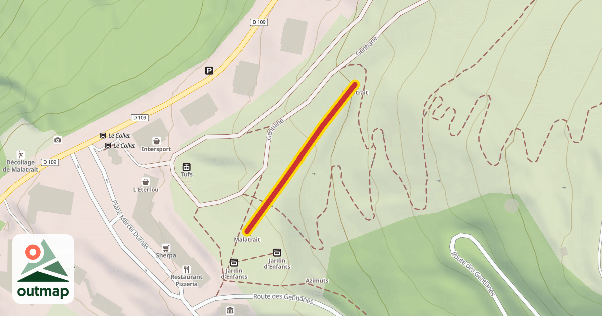 Map of Malatrait