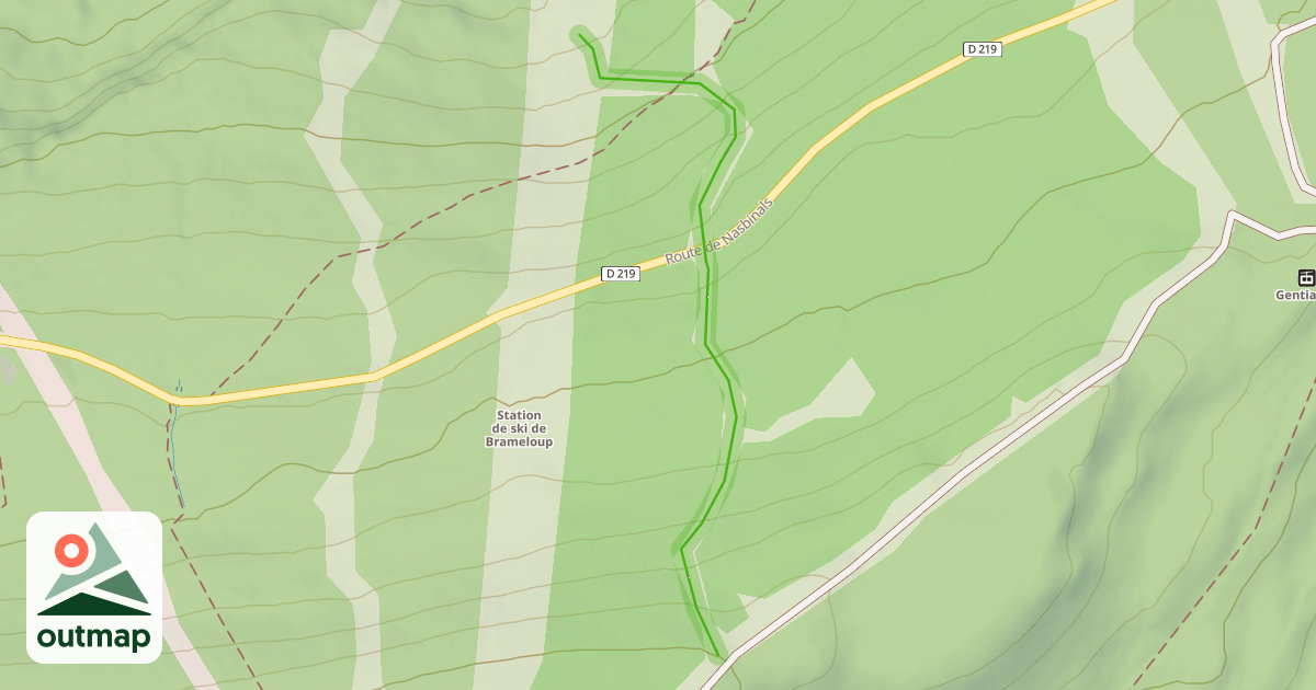 Map of Les Alisiers