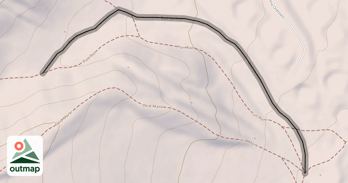 Map of Bad Jackson