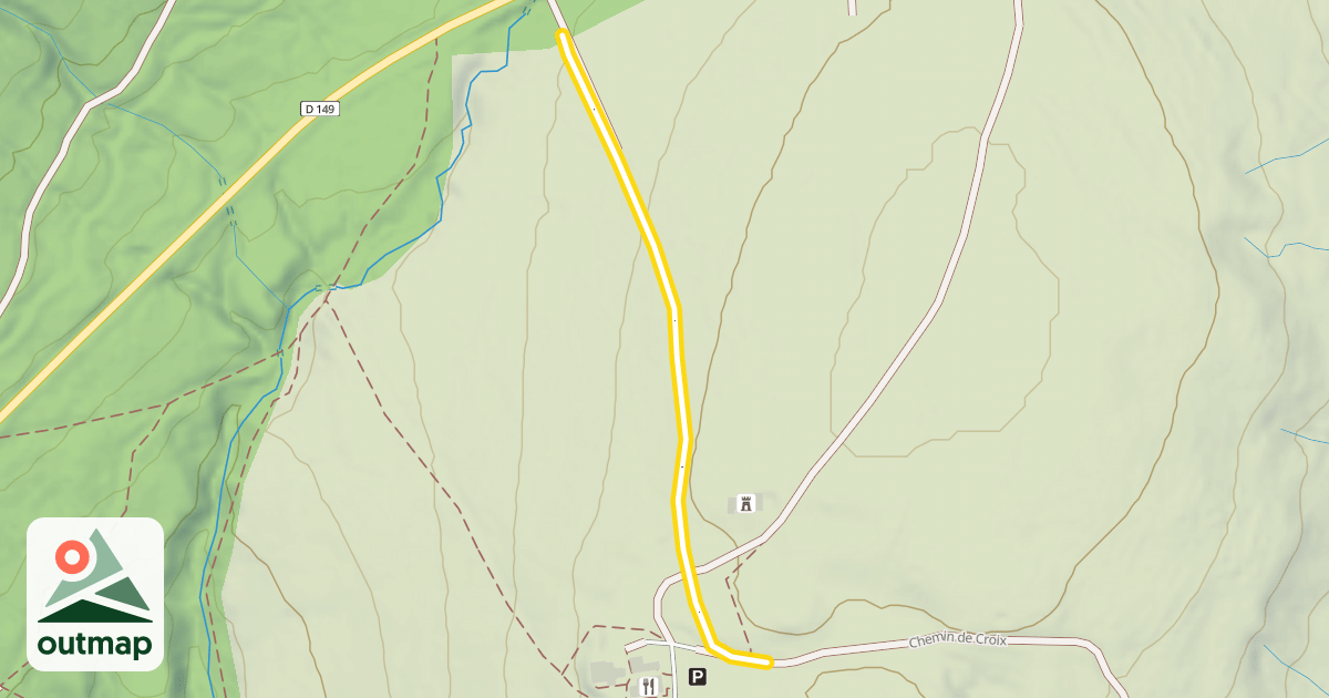 Map of Vassivière
