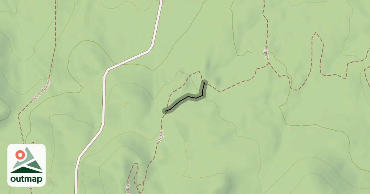 Map of Dig It Trail