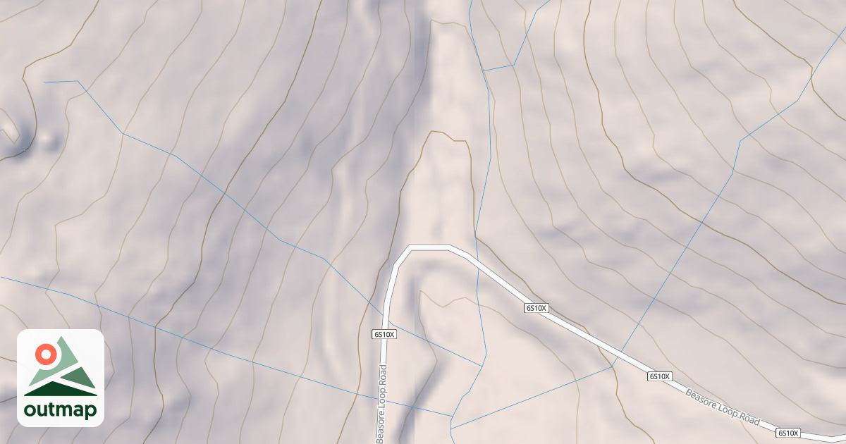 Map of BEASORE LOOP T6