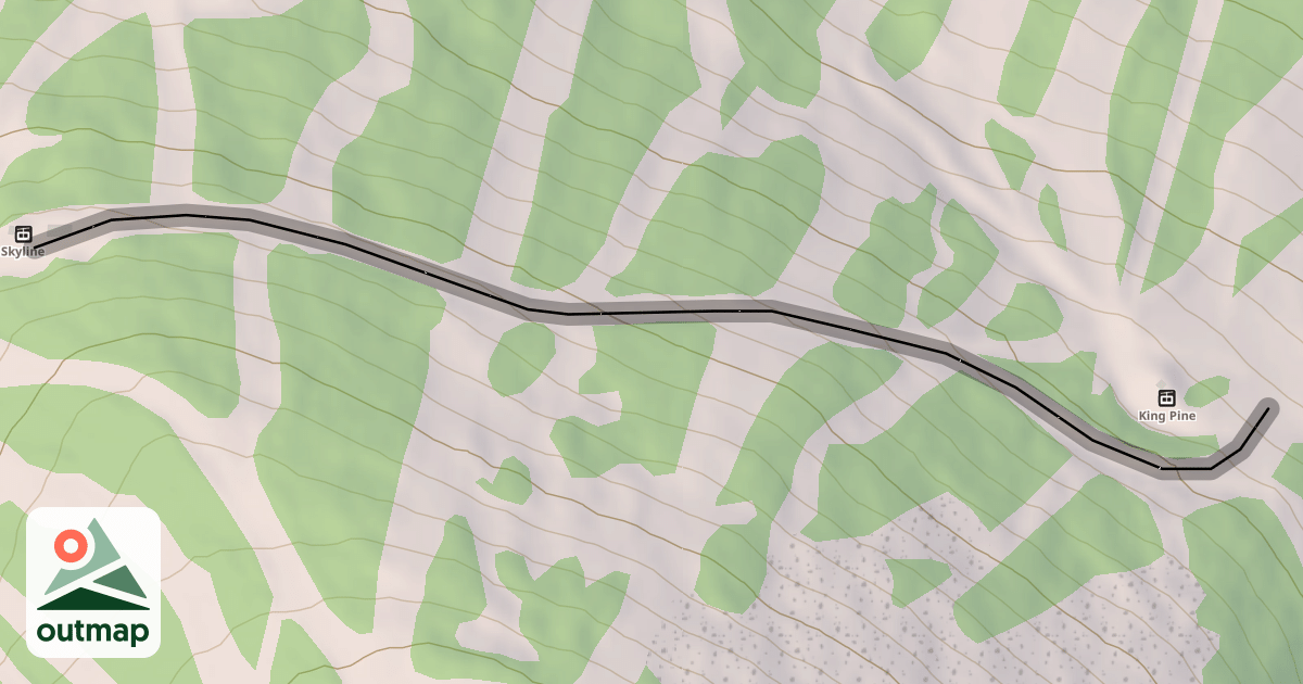 Map of Spillway X-Cut