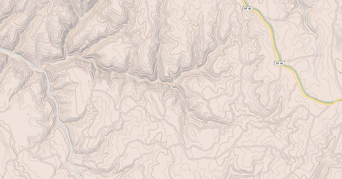 Map preview of N 432 E TNT