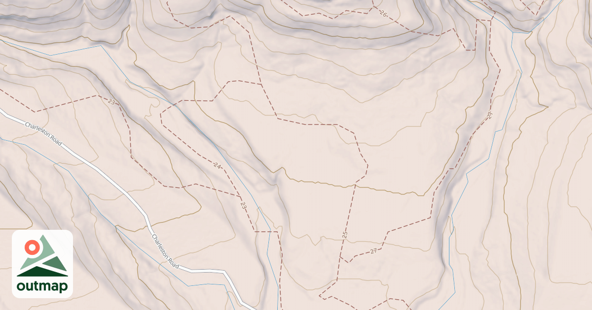 Map of Brock Creek #25