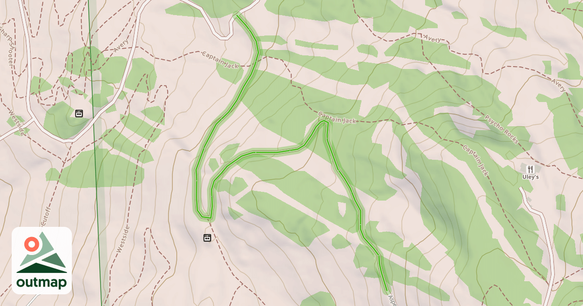 Map of Aspen Park Road