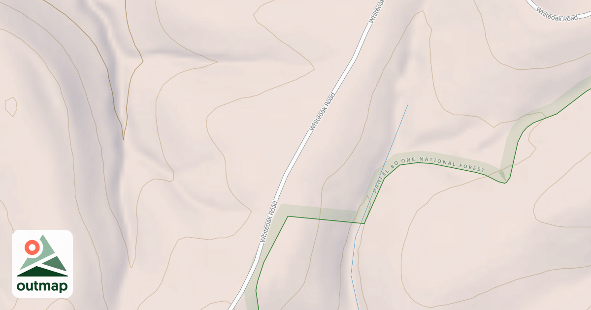Map of Sheltowee Trace