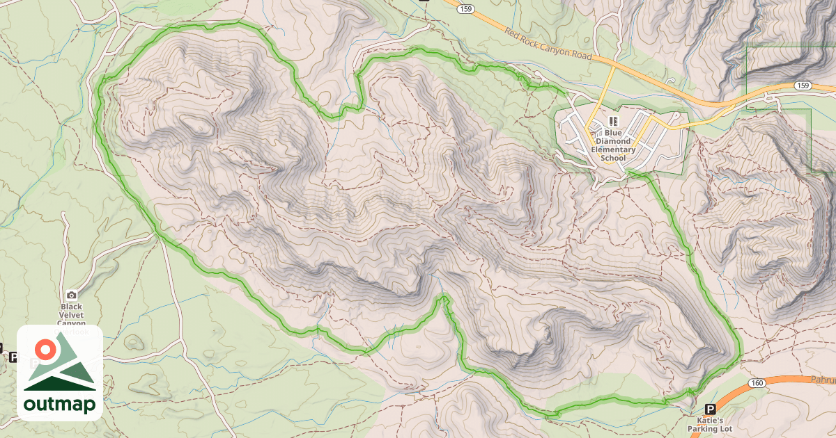 Map of Landmine Loop