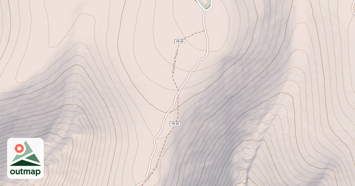 Map of USFS Motor Vehicle Use Map Roads {8B1B6E52-E7F6-48D0-899C-27D09C9B04E4}