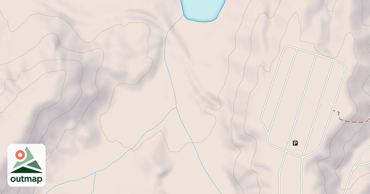 Map of GRAPEVINE SPRINGS ACCESS ROAD
