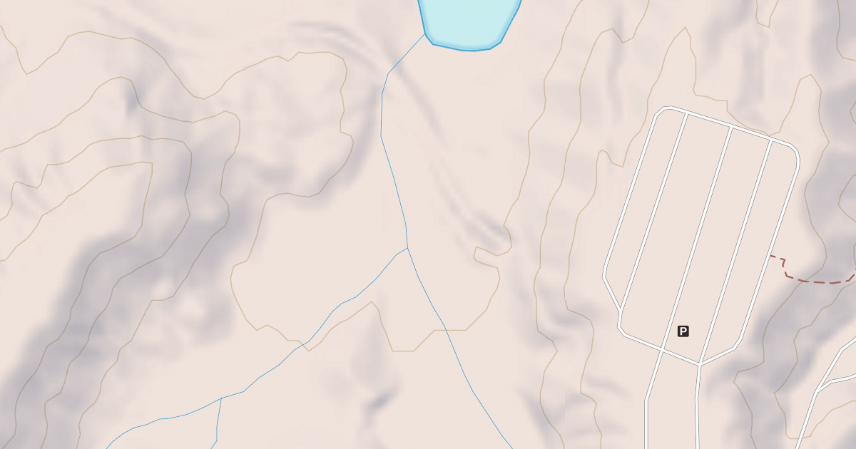 Map preview of GRAPEVINE SPRINGS ACCESS ROAD