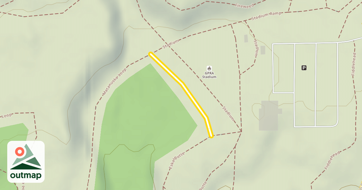 Map of Stadium Bypass