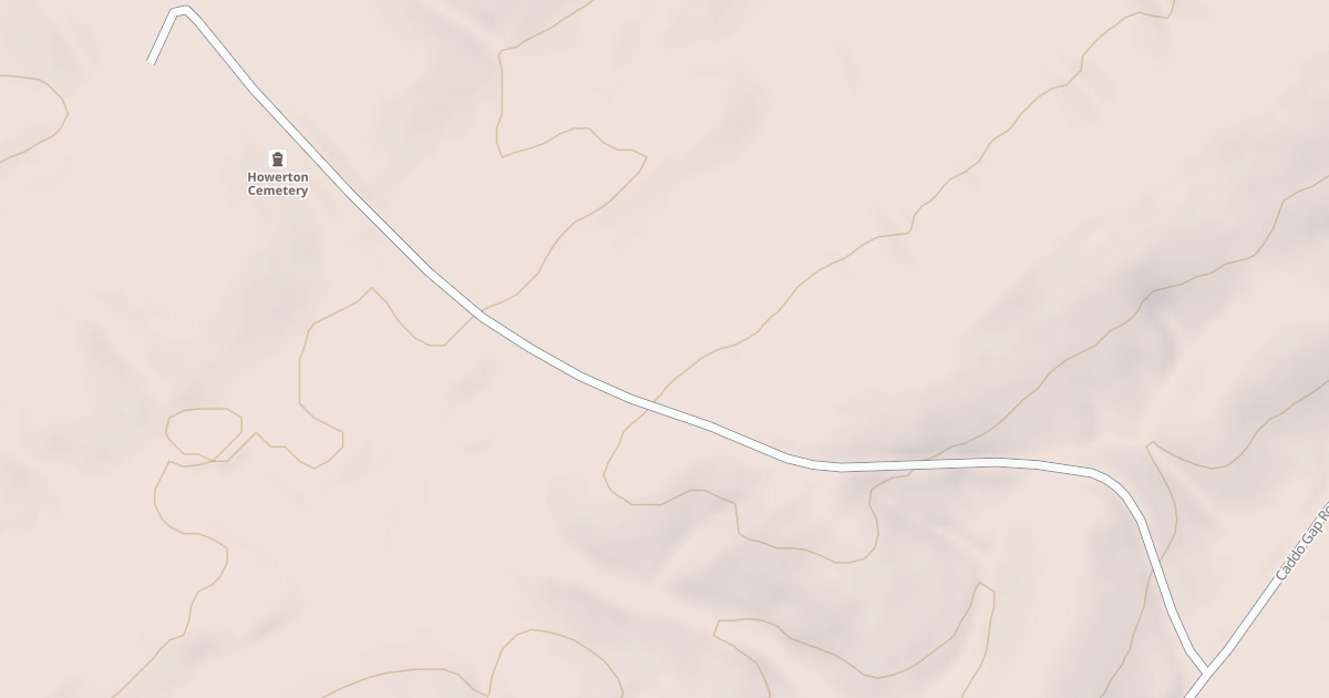 Map preview of HOWERTON CEMETERY