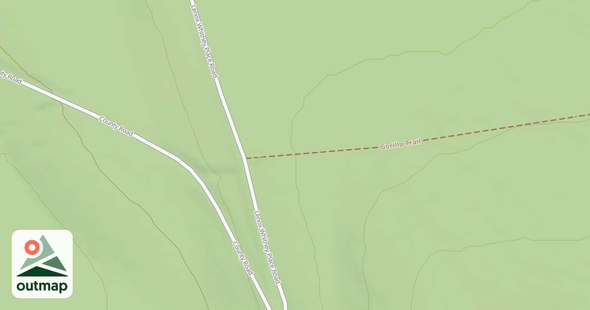 Map of Gorilla Trail