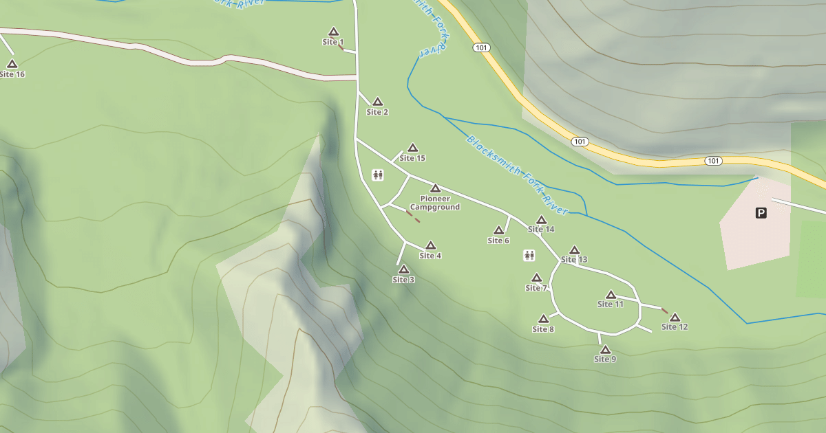 Map preview of PIONEER CG -B