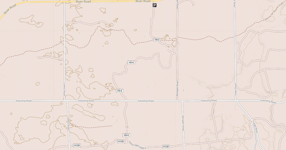 Map preview of HURON ORV, RIVER ROAD SPUR