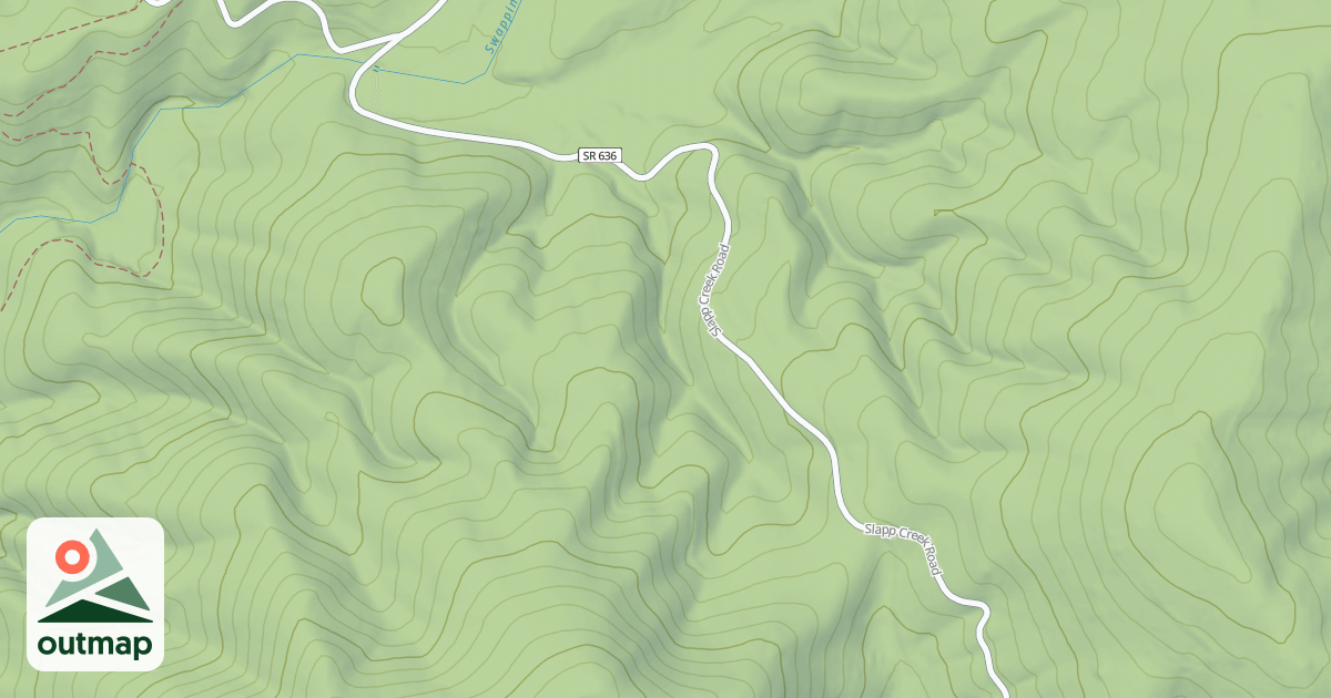 Map of HORSLEY CREEK